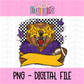 Bears PNG - Bears Design - Digital Design - Purple and Gold