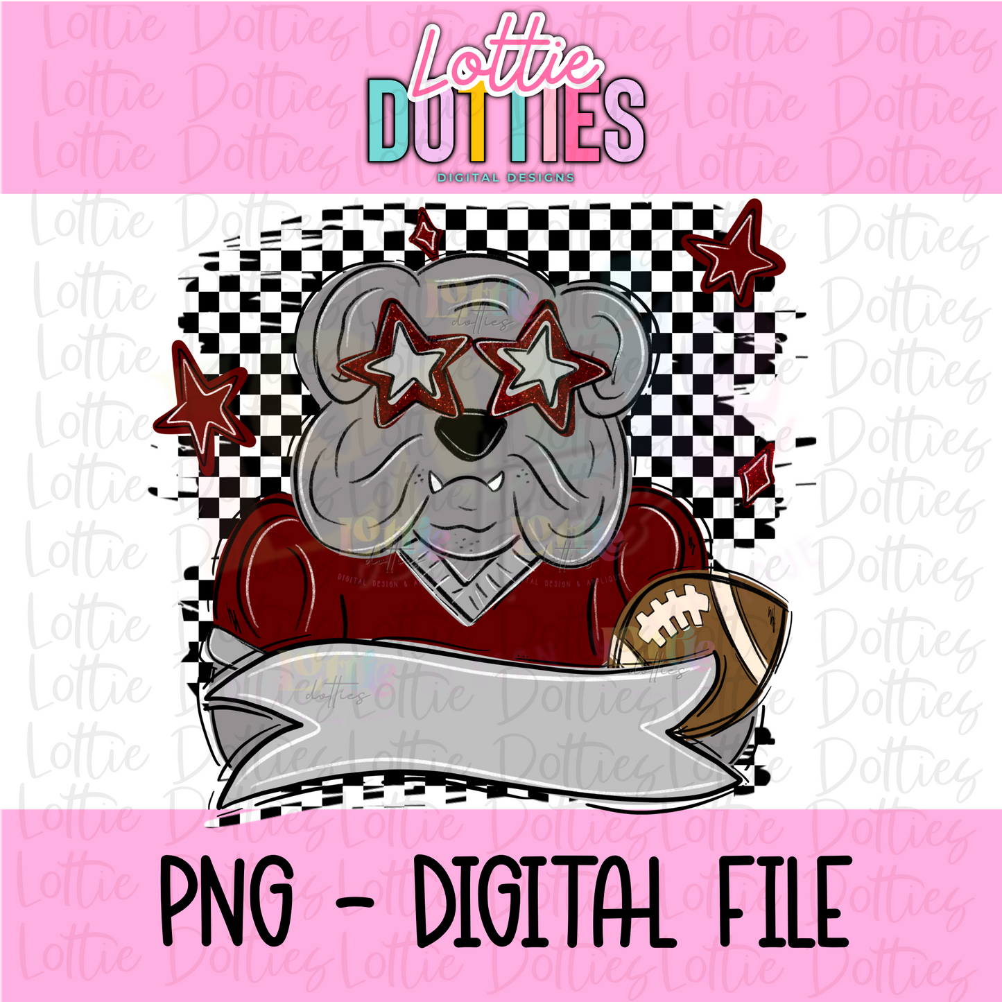 Bulldogs PNG - Digital Download - Bulldogs Design