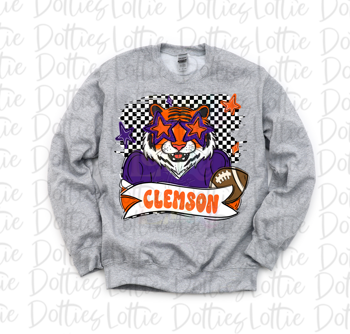 Tigers PNG - Tigers design - Digital Download - Purple and Orange