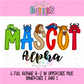 Mascot Alphabet - Alpha Pack - Alphabet Clipart - Instant Download