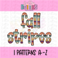 Fall alpha  - Alphabet Clipart - Instant Download