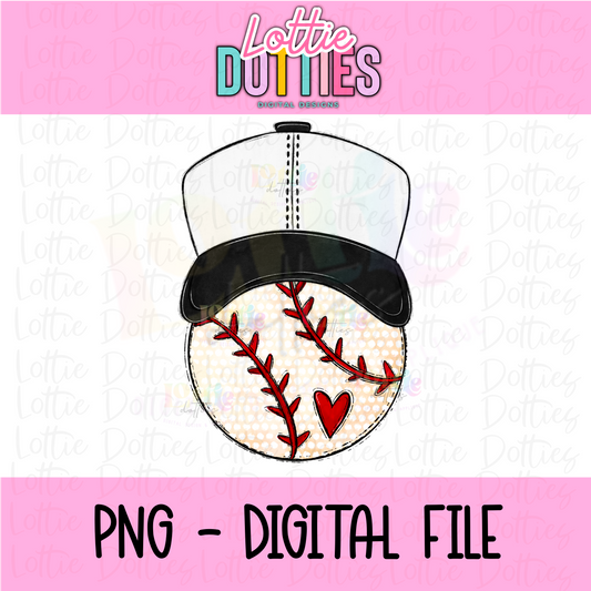 Baseball Black PNG - Design Sublimation - Digital Download