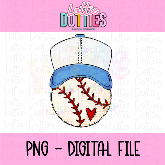 Baseball columbia blue  PNG - Design Sublimation - Digital Download