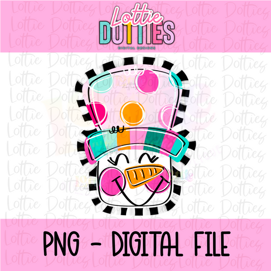 Snowman PNG - Snowman  Sublimation - Digital Download