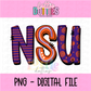 NSU PNG- NSU Sublimation - Digital Download