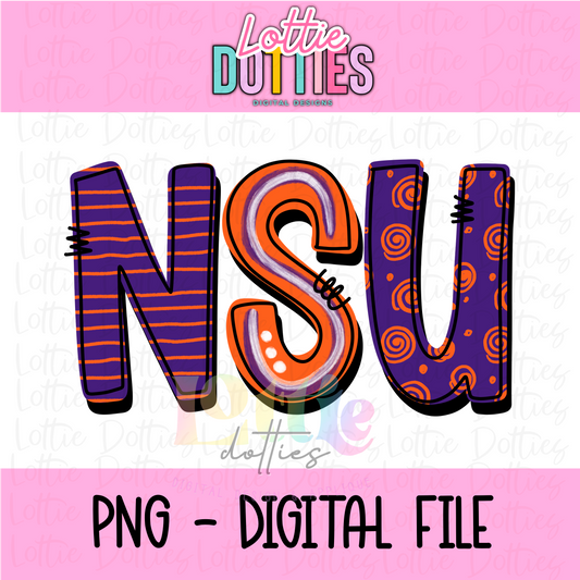 NSU PNG- NSU Sublimation - Digital Download