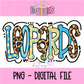 Leopard Spirit Stack - PNG Leopard Sublimation - Digital Download