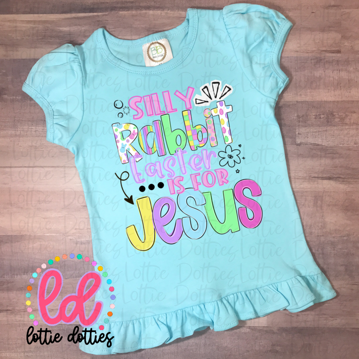 Easter PNG - Easter Sublimation - Digital Download - Silly Rabbit Easter is for Jesus