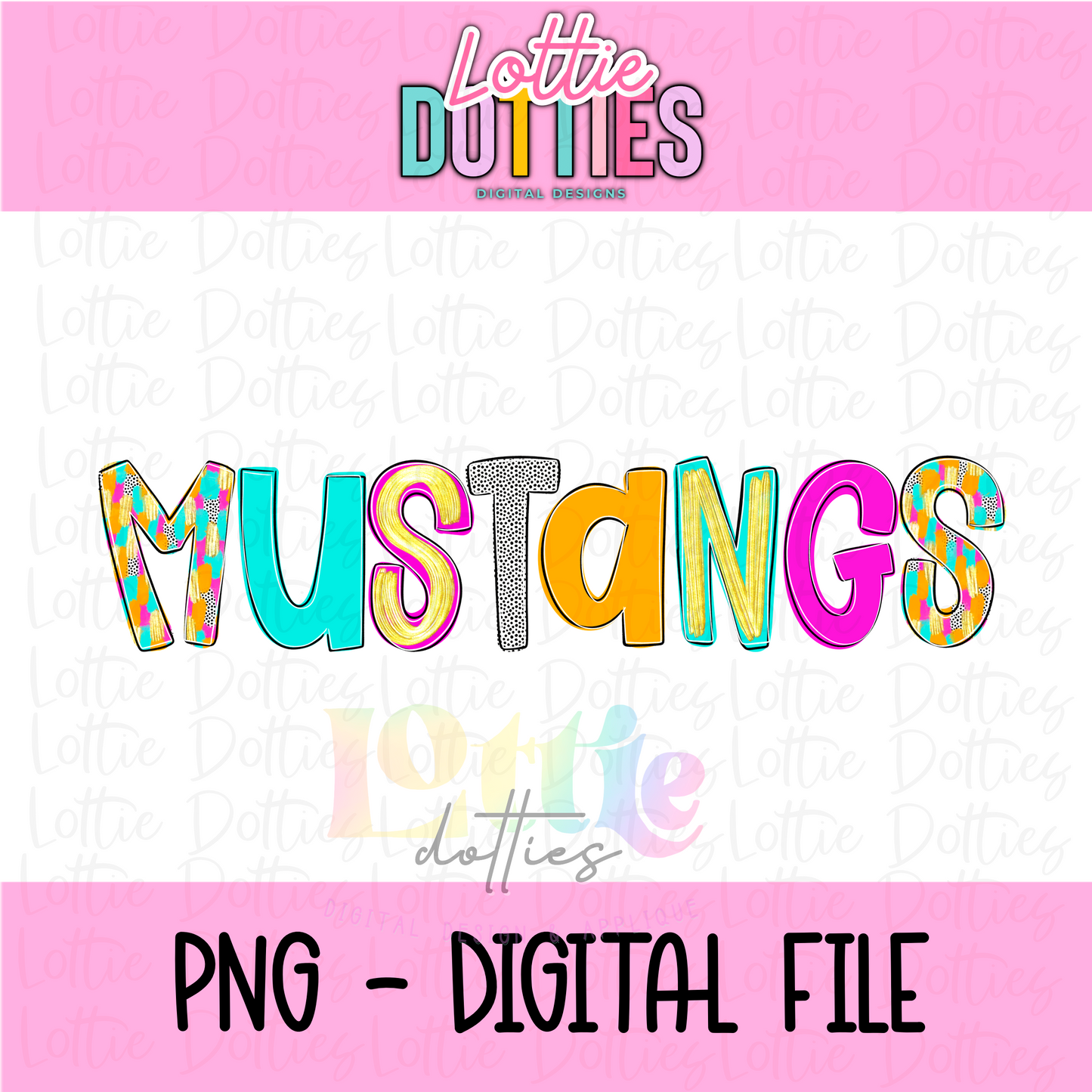 Mustangs PNG - Mustangs sublimation design - Digital Download - poppy mascoy