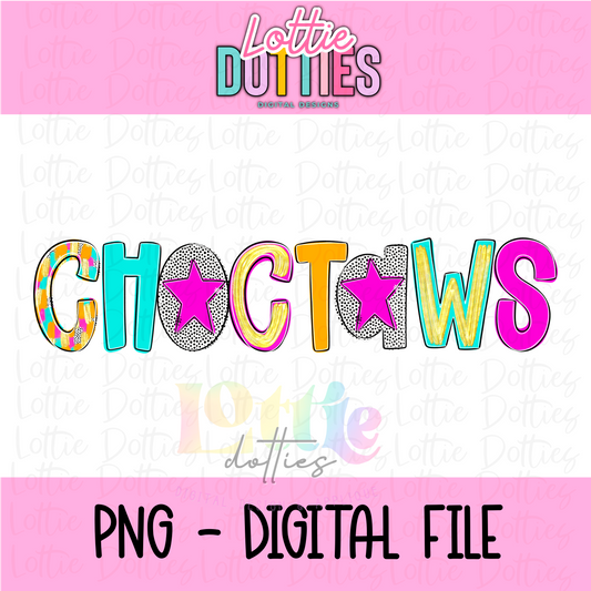 Choctaws PNG - Choctaws Sublimation - poppy Mascot - Digital Download