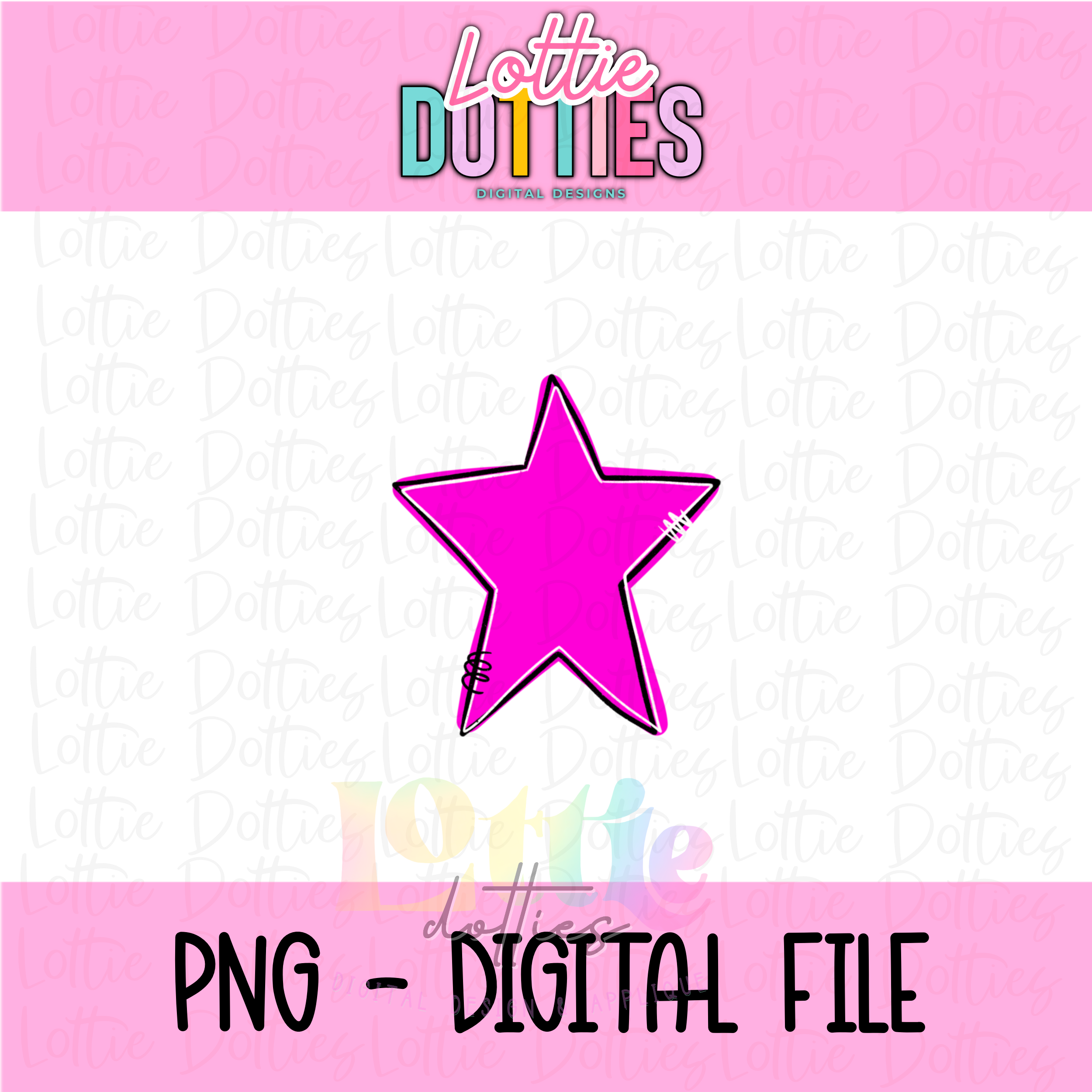 Star Add On Png - Digital Download – Lottie Dotties LLC