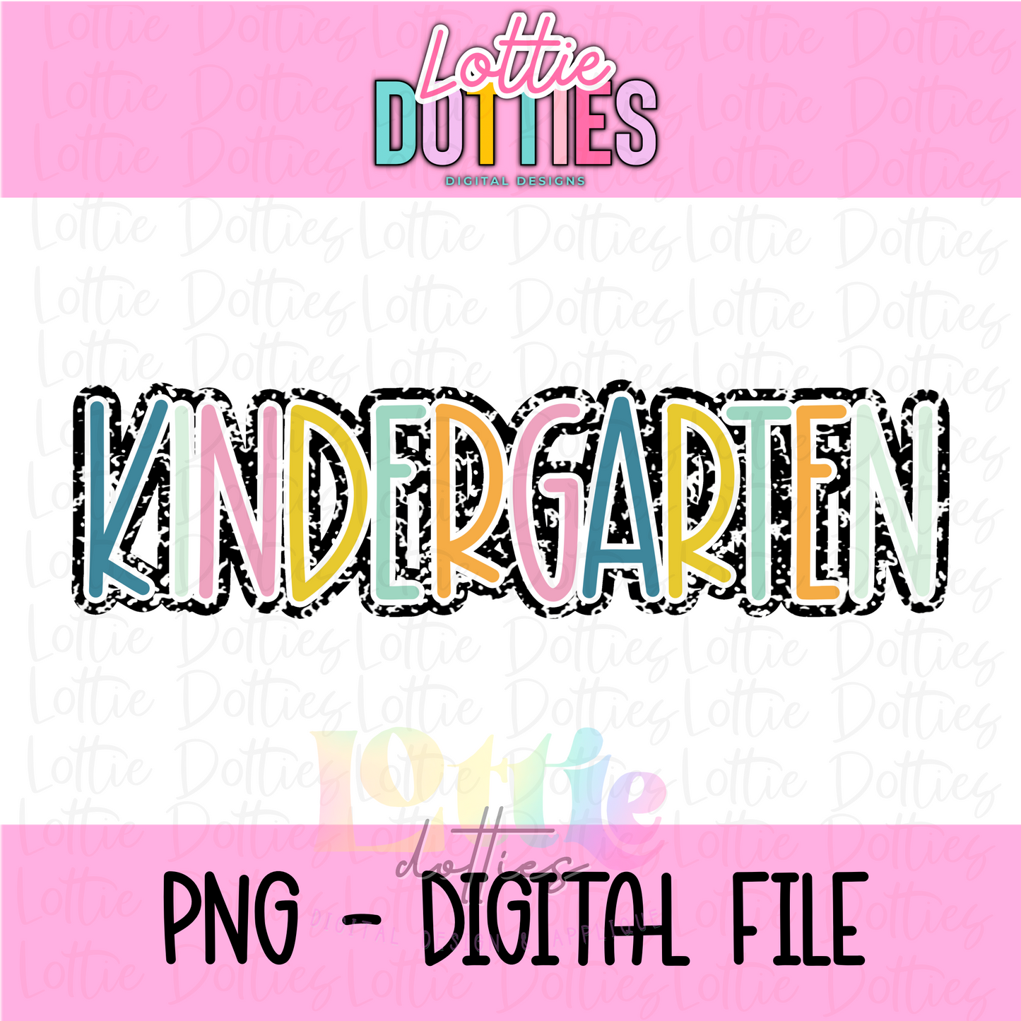 Kindergarten PNG - Kindergarten Sublimation - Digital Design