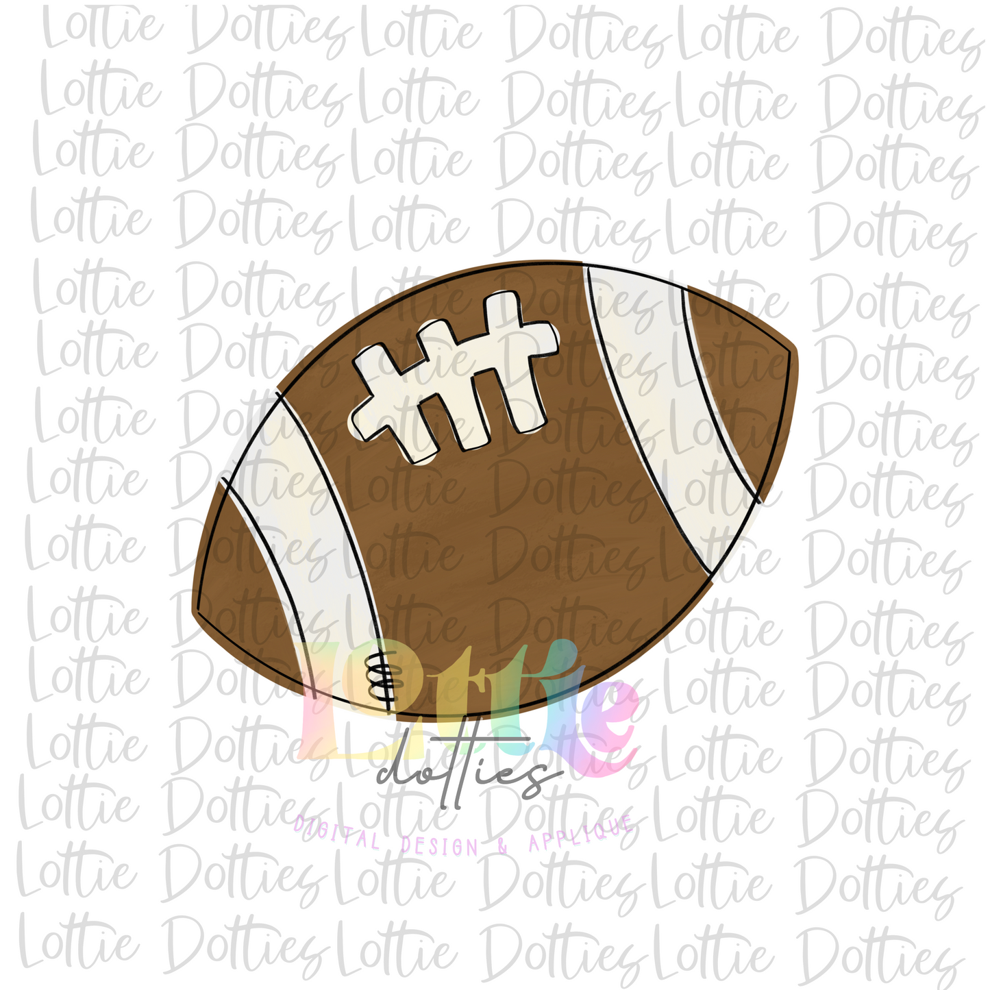 Football - PNG - Football Sublimation - Digital Download (Copy)