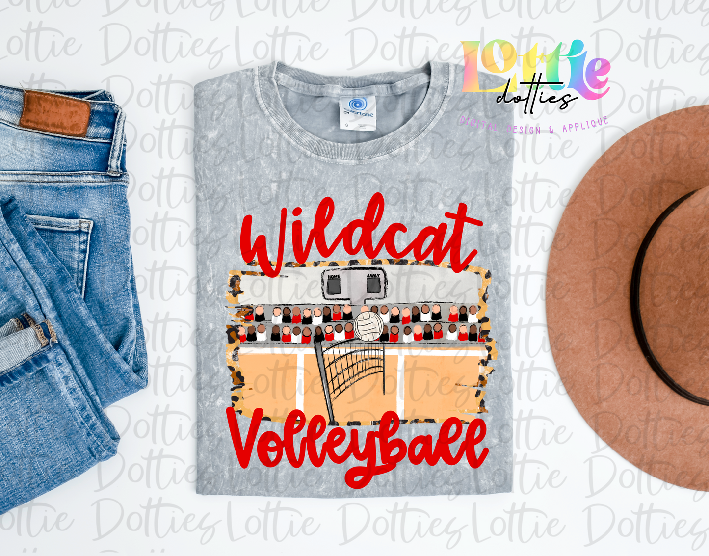 Wildcat volleyball PNG - Wildcats -  volleyball sublimation design - Digital Download