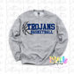 Trojans Basketball PNG - Trojans sublimation design - Digital Download