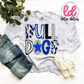 Bulldogs poppy PNG - Digital Download - Bulldogs Sublimation Design - Royal and Black