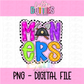 Miners  PNG - Miners sublimation design - Digital Download - Checker Poppy