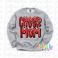 Cheer Mom Png - Cheer Sublimation File - Instant download - Digital Download - Rhinestones