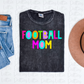 Football  Mom - PNG - Football - Sublimation - Digital Download - Bright Filled