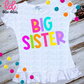 Big Sister PNG - Big Sister Sublimation - Digital Download - Bright