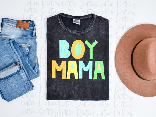 Boy Mama Png - Sublimation File - Instant Download - Digital Download - Mother's Day Design