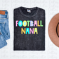 Football Nana  - PNG - Football - Sublimation - Digital Download - Pastel Filled