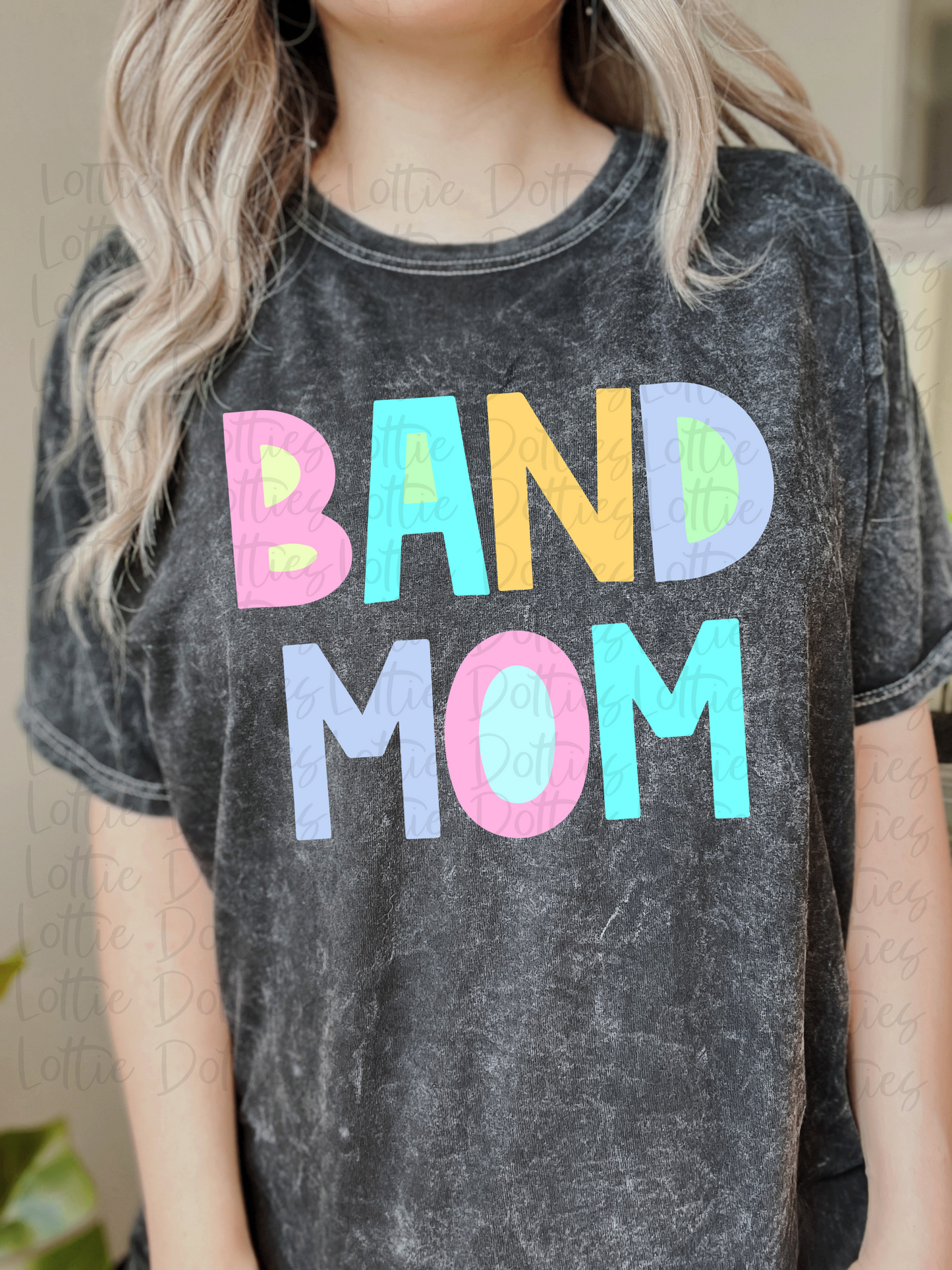 Band Mom PNG - Band Mom Sublimation - Digital Download - Pastel