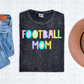 Football  Mom - PNG - Football - Sublimation - Digital Download - Pastel Filled