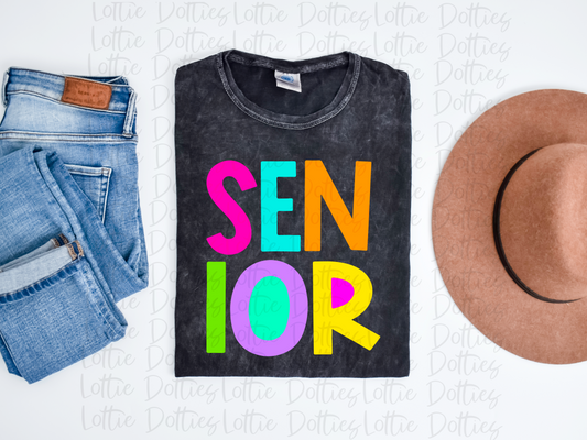 Senior PNG  -  Senior Sublimation - Digital Download - Bright Filled