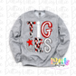 Tigers Poppy  PNG - Tigers sublimation design - Digital Download - Black and Red Silver foil