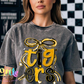 Tigers PNG - Tigers Black & Gold bow design - Digital Download - coquette mascot