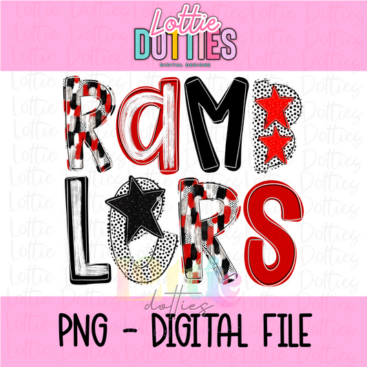 Ramblers Poppy PNG - Ramblers sublimation design - Digital Download
