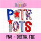 Patriots  Poppy  PNG - Patriots Sublimation design - Digital Download - Red and Royals