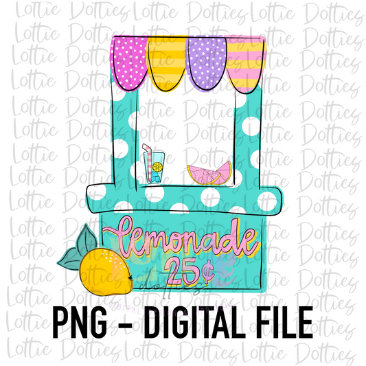 Lemonade Stand PNG - Lemonade Stand Sublimation - Digital Download