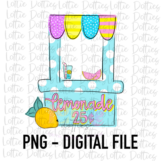 Lemonade Stand PNG - Lemonade Stand Sublimation - Digital Download