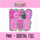 Knights PNG - Knights sublimation design - Digital Download - poppy mascot - Pink