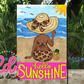 Hello  Sunshine Flag Png - Summer Sublimation File - Instant download - Digital Download