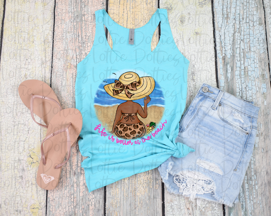 Life Is Better At The Beach  Png - Beach Sublimation Design - Digital Download