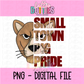 Small Town Big Pride - PNG - Cougars  - Sublimation - Digital Download