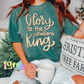 Glory to the Newborn King Png - Christmas Sublimation Design- Digital Download