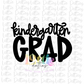 Kindergarten Grad PNG - Kindergarten Grad Sublimation - Digital Download