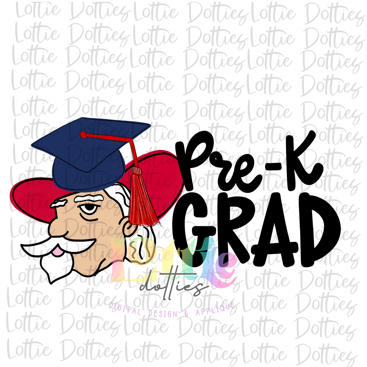 Pre - K Grad  PNG - Rebels Pre - K Grad Sublimation - Digital Download