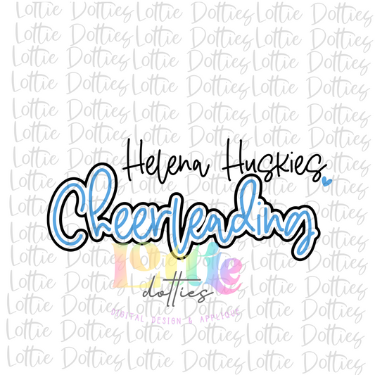 Helena Cheerleader PNG - Helena Sublimation - Digital Download