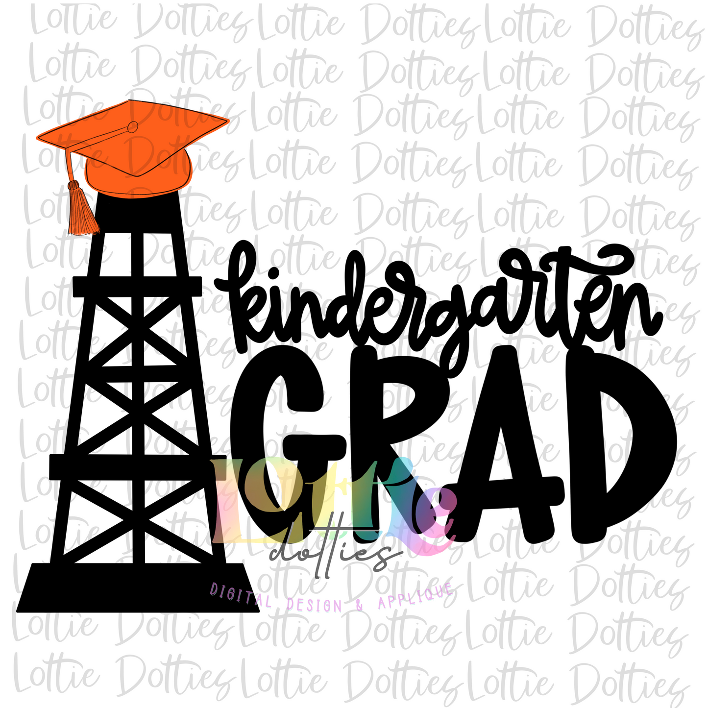 Kindergarten Grad PNG - Oilers Sublimation - Digital Download