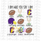 I Am Who You Say I Am Charger Png - Charger Sublimation - Digital Download