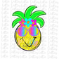 Pineapple Png - Summer sublimation design - Digital Download