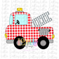 Firetruck PNG - Firetruck Sublimation - Digital Download