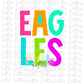 Eagles PNG - Eagles -  sublimation design - Digital Download- Bright filled