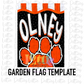 Olney Flag PNG - Olney Sublimation - Digital Download