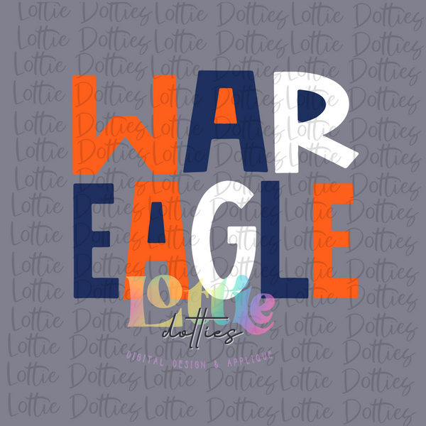 Love Eagles PNG - Eagles Sublimation - Digital Download - Blue and Yel –  Lottie Dotties LLC